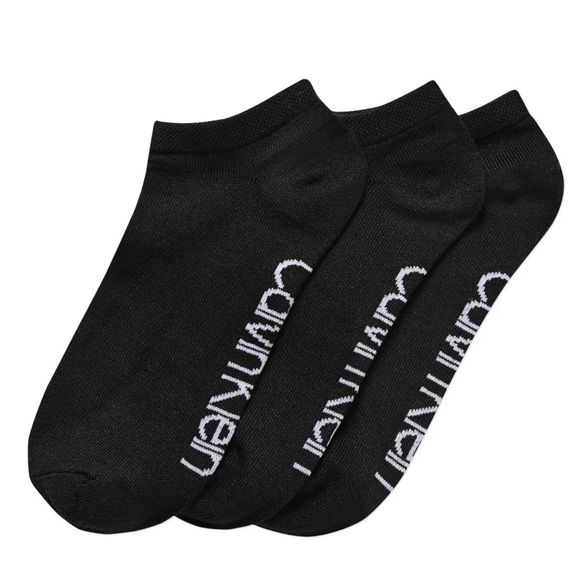 🧦 Women's Calvin Klein 3 Pack Supersoft Flat Knit No Show Socks, NWT, size 9-11 - Picture 3 of 5